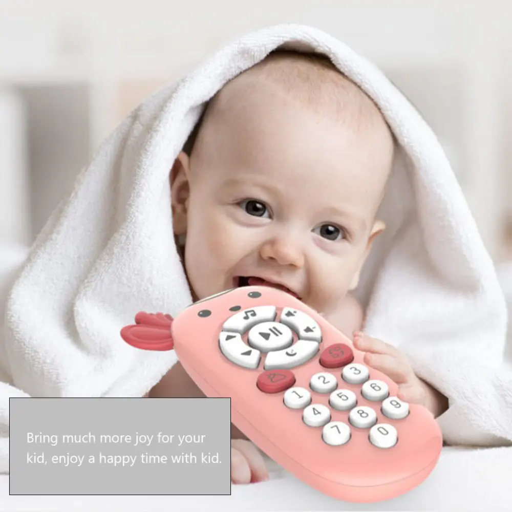 

1Pc Children Early Education Learning Cartoon Simulation Mobile Phone