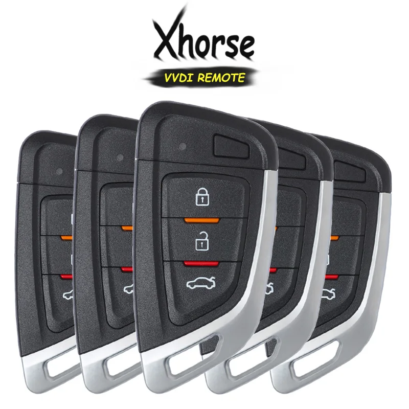 

Программатор ключей KEYECU 5x Xhorse VVDI2/VVDI, универсальный беспроводной/проводной смарт-ключ приближения для VVDI MINI KEY, программатор ключей