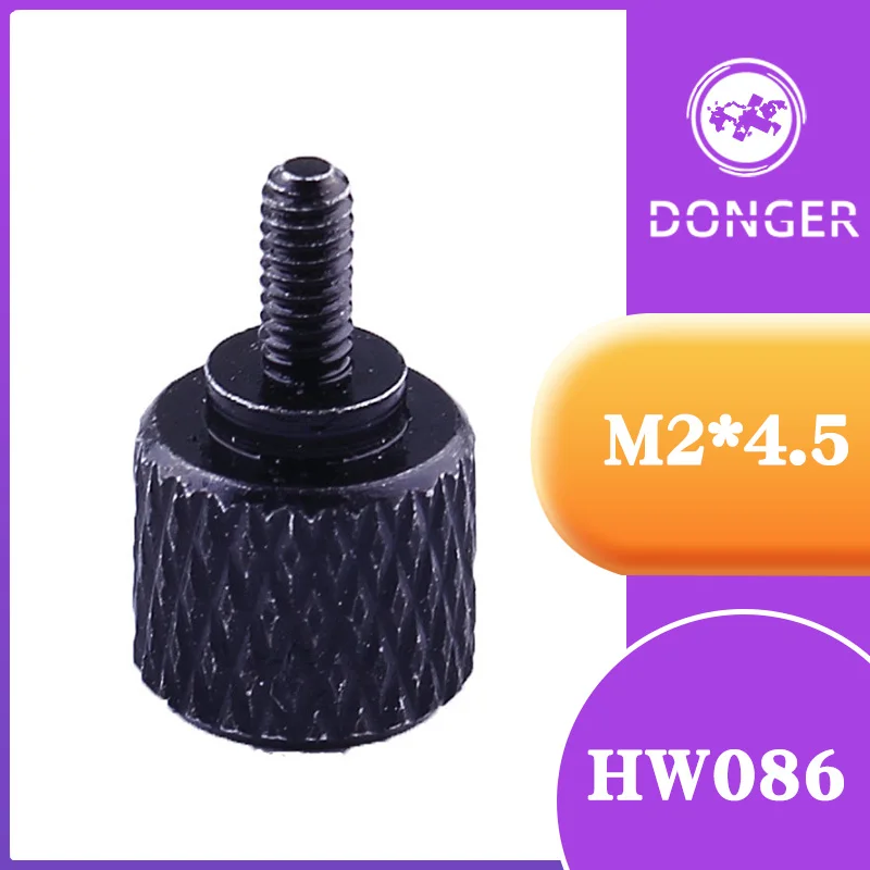 10 шт. M2 * 4 5 резьбовые зубья винты с накатанной головкой инструменты без