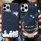 Силиконовый чехол для Xiaomi Mi CC9E 10T 11 Redmi 8T 9C Poco X3 NFC F3 M3 Note 10 Lite 9 9S 8 7 6 5 9T Pro Max, рождественские подарки