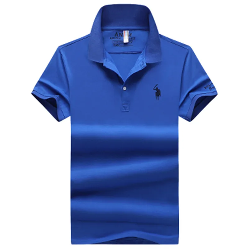 

2021 New Spring Men's Polo Shirt Casual Fashion Men's Top Classic Embroidery Men's Polo Shirt Summer Business Men's Short Sleeve