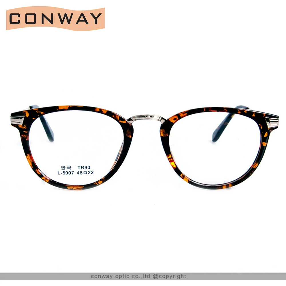Круглые очки по рецепту CONWAY в стиле ретро оптические для близорукости