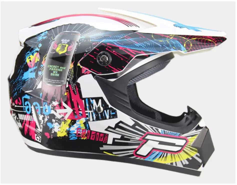 helmet 1 Полностью черный ребенок латка детская крест тела защиты брони Moto шлем DH MX жилетка для маунтинбайкинга Броня колена защита для локтей защита головы - Цвет: helmet 1
