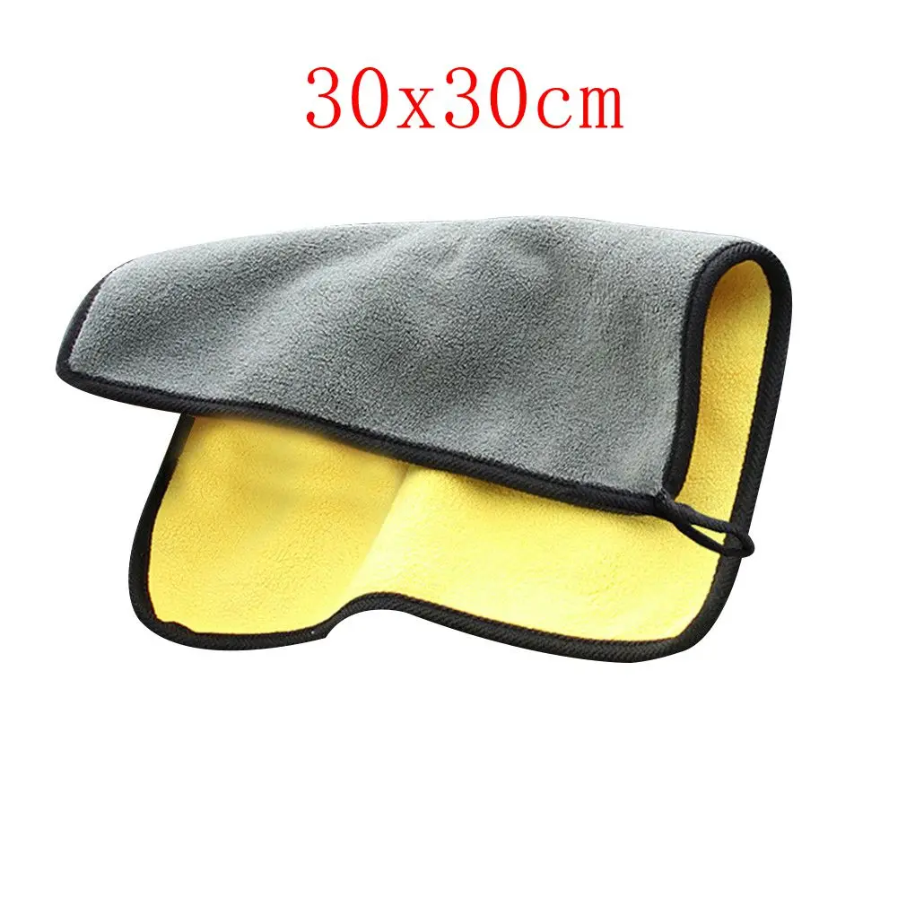 Цвет случайный Автомойка Полотенца очиститель кузов Машины окно ветоши чистки