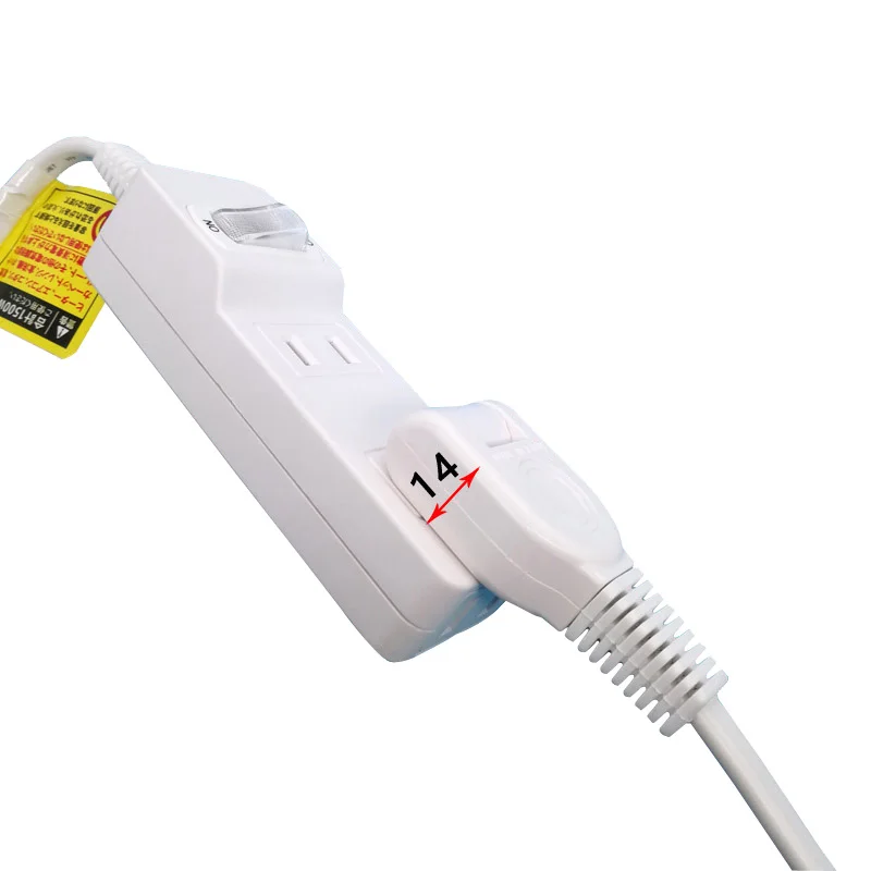 Электрическая розетка 1 в 2 японская домашняя три плоская вилка Электромобиль