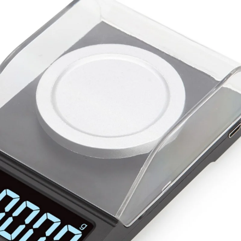 

High Precision Carat Scale 100G / 0.001G Jewelry Powder Scale Electronic Scale Portable Milligram Scale
