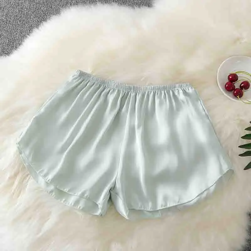 Женские атласные шорты Pearl Diary удобные мягкие для мальчиков летние гладкие