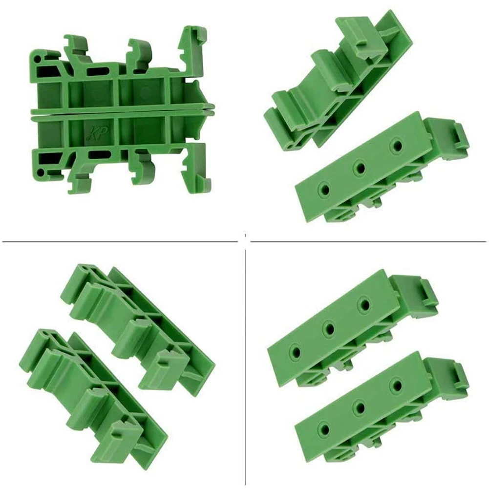 

10PCS P-CB Circuit Board Bracket 35mm Rail Mounting Adapter Mounting Bracket Holder Carrier Multi Tools Plastic Accessories