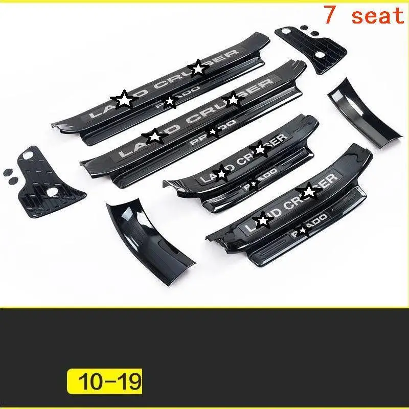 Car Chromium Decorative Rear Panels Foot Pedal Exterior Modification Trim 10 11 12 13 14 15 16 17 18 19 FOR Toyota Prado | Автомобили и
