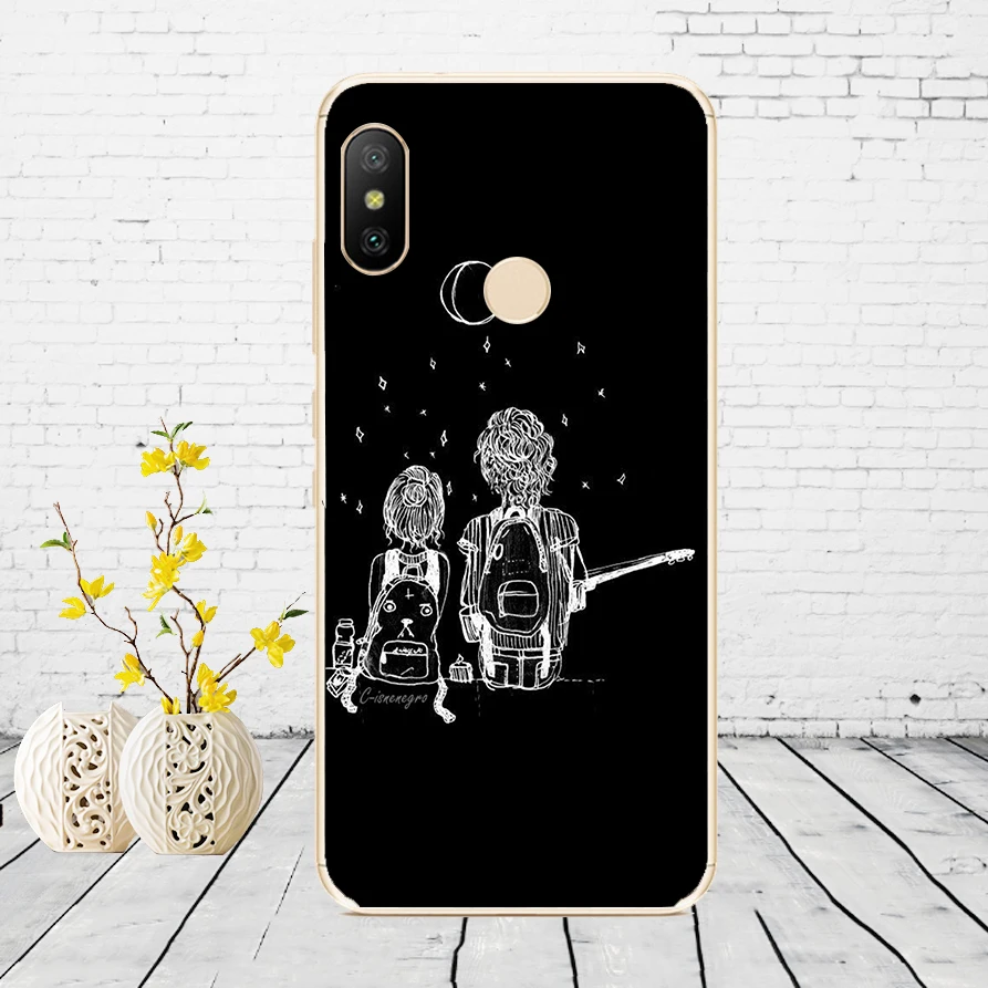J14 Силиконовый чехол для Xiaomi mi A2 LITE, чехол с полной защитой, мягкая задняя крышка из ТПУ, чехол для телефона s для Xio mi A2 LITE, бампер - Цвет: J14