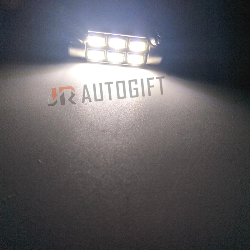 Автомобильная светодиодная лампа CANBUS Festoon Dome C5W 4 шт. супер яркая 5630 5730 6SMD 31/36/39/41 мм