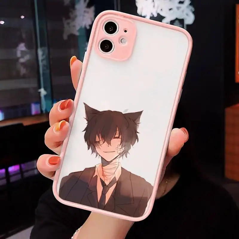 

Bungo Stray Dogs Phone Case Matte For iPhone 12 Mini 11 Pro XR XS Max 7 8 Plus X Hard PC Back Cover