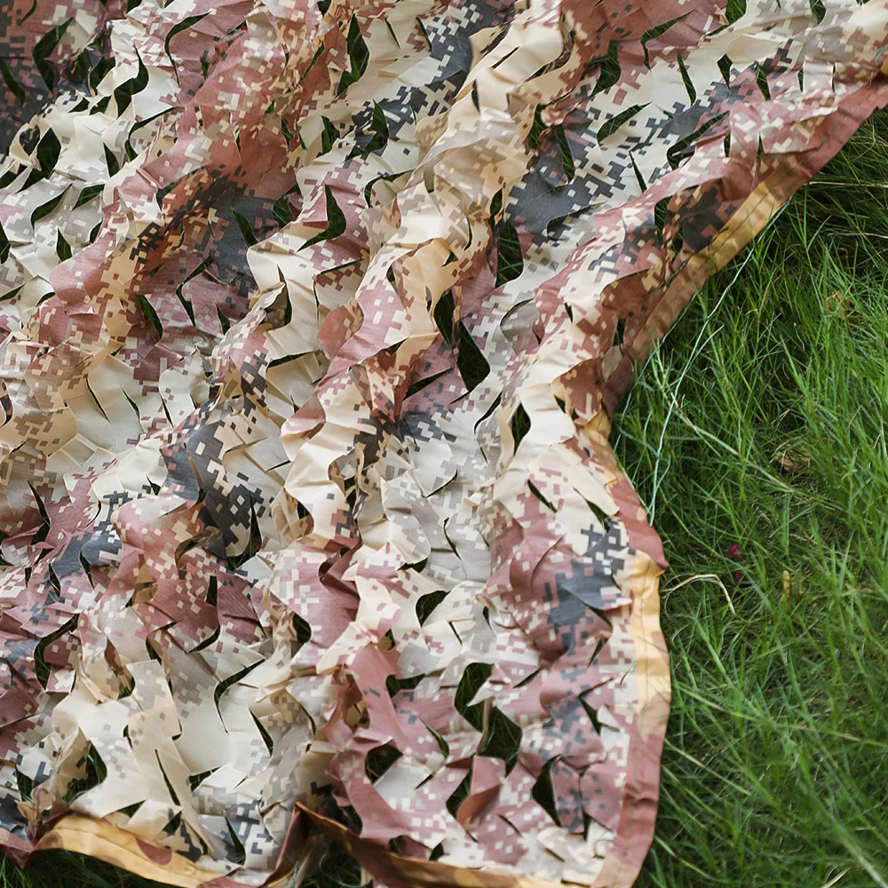 Камуфляжная сетка камуфляжная пустыня цифровая для охоты на открытом воздухе