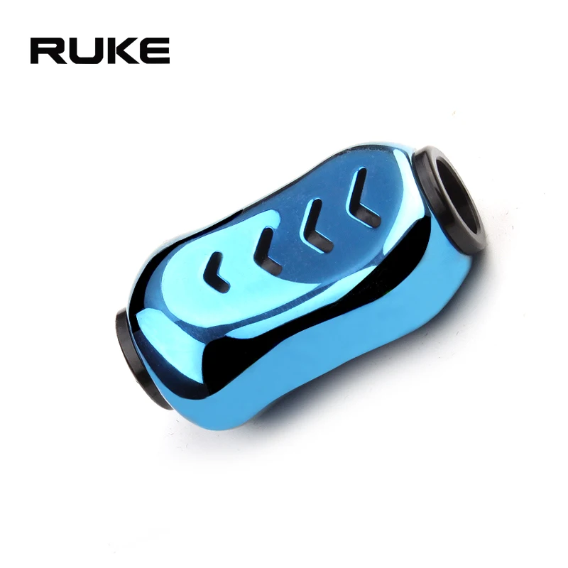 blue black Ruke дизайн сплав ручка костюм для Daiwa и Shimano 35 мм 8,8 г подходит 7x4x2,5 подшипник очень красивый DIY Аксессуары - Цвет: blue black