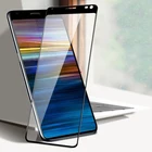 Для SONY Xperia 8 5 II 1 II черный край прозрачное 2.5D Закаленное стекло Защита экрана для Xperia 10 II полное покрытие 9H защитная пленка