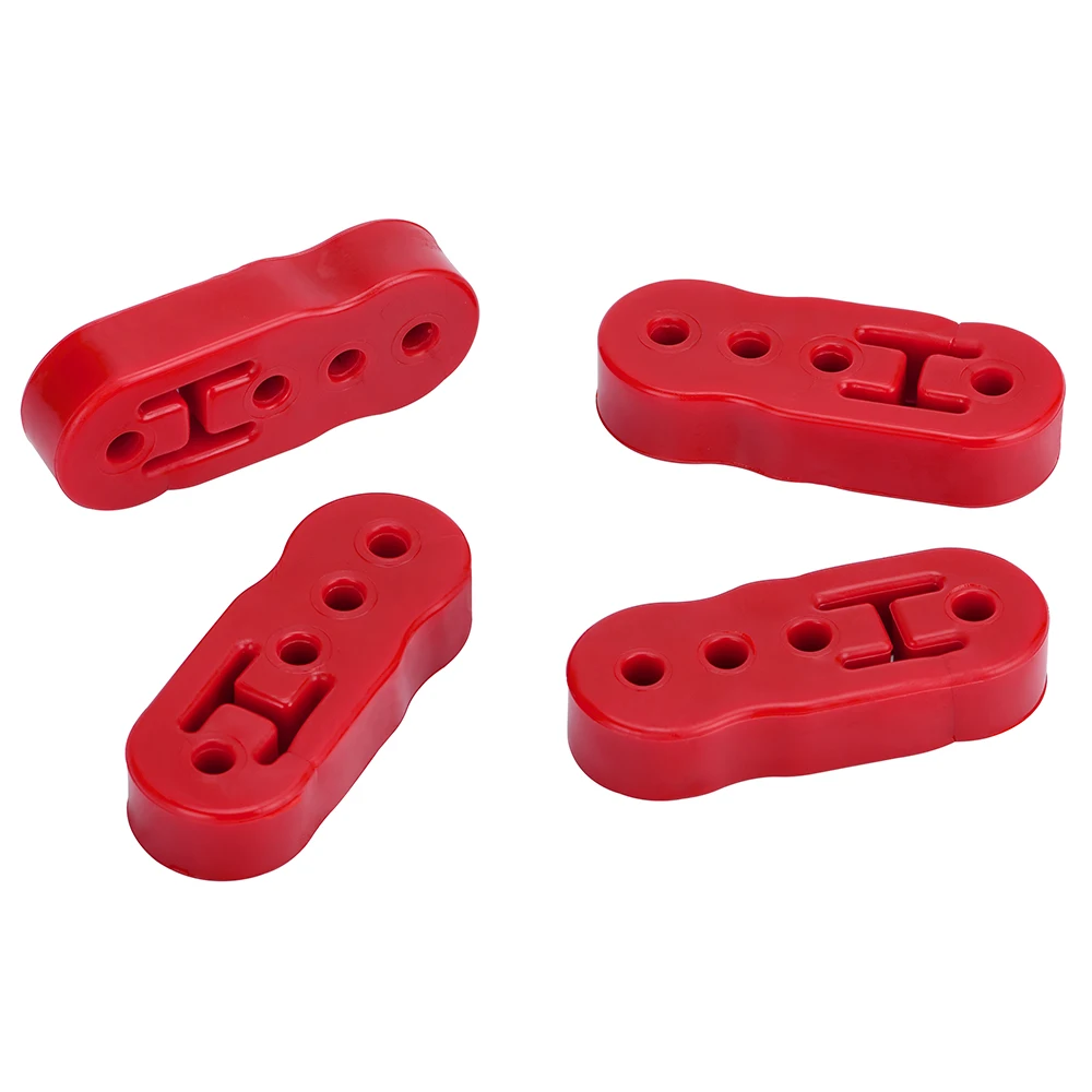 Универсальный 4 глушитель с отверстиями изолятор вешалка для выхлопной трубы