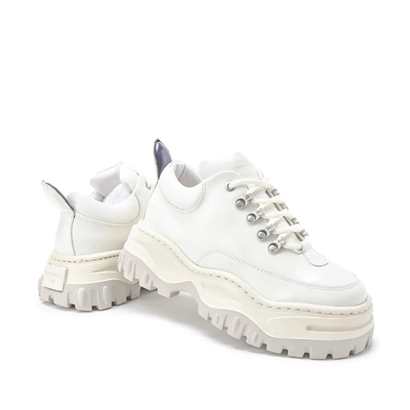 Женские кроссовки на платформе Ystergal повседневная обувь шнуровке плоская подошва