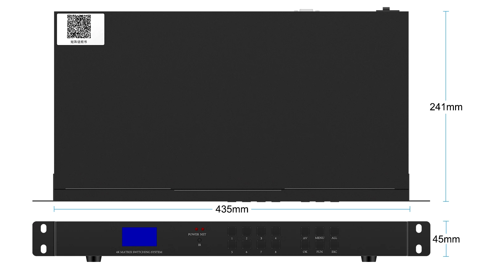 Матричный Коммутатор HDMI 4x4 out 3D видеоконференц-сервер HD переключатель контроллер