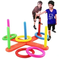 ring throwing game parent child interactive activity outdoor fun sports for kids school montessori toys coordinate skills