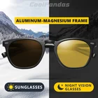 Солнцезащитные очки CoolPandas кошачий глаз для мужчин и женщин, Поляризационные солнечные аксессуары с фотохромными линзами, в стиле ретро, 2022