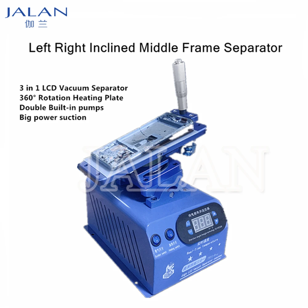 F911 Pro средняя рамка ЖК-сепаратор вращение на 360 ° пластина стеклянный экран с