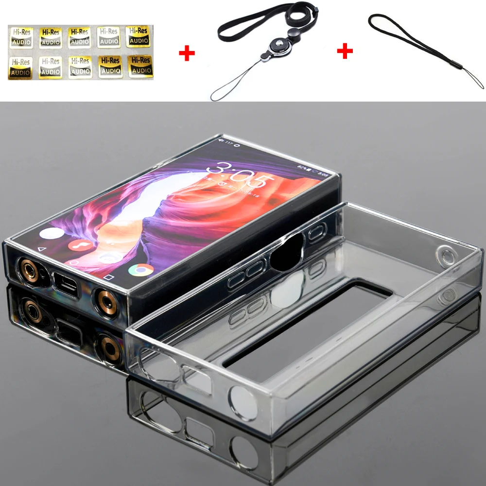 Soft TPU Clear Protective Case Cover for FiiO M11 Pro / M11 Music Player Accessories Skin Full Case