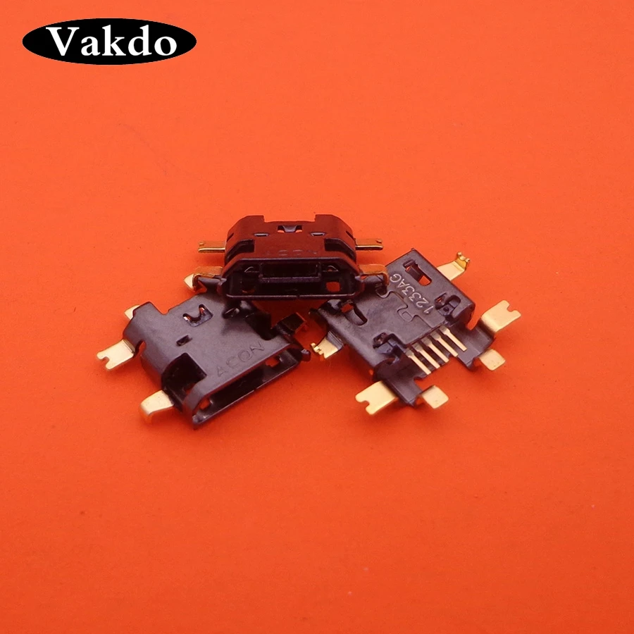 100 шт./лот разъем для зарядки мобильного телефона MICRO mini USB сменная ремонтная вилка