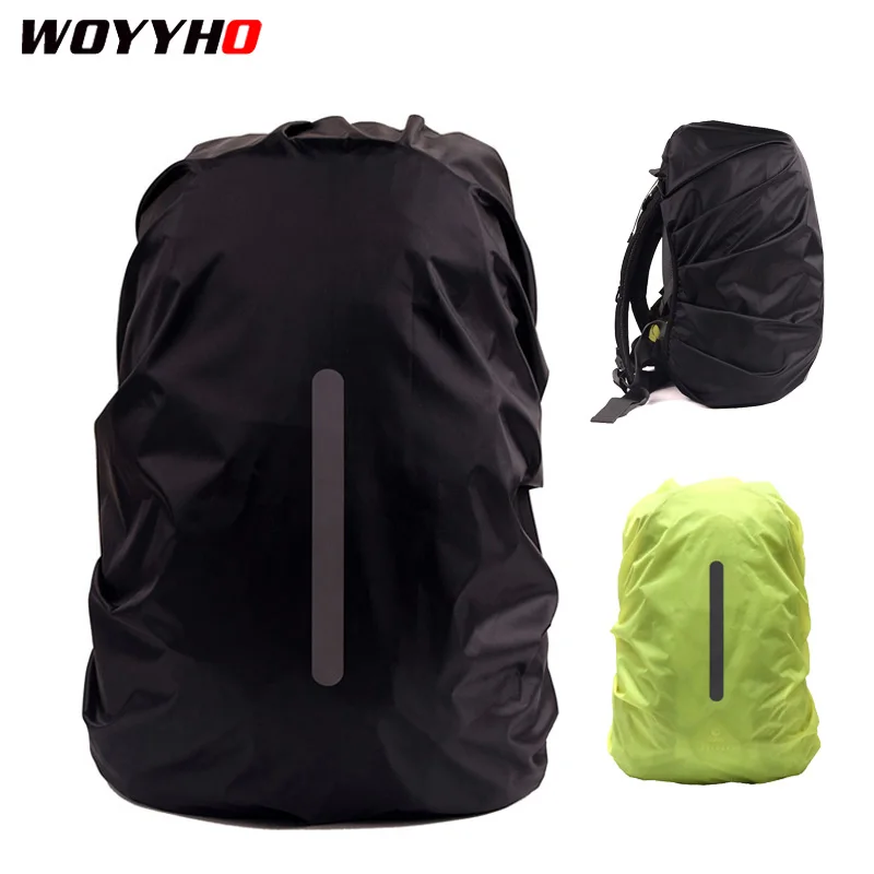 

10-70L Reflective Portable Backpack Rain Cover,Waterproof Sport Travel Bag Rain Cover,Outdoor Camping Hiking Bag Rain Cover