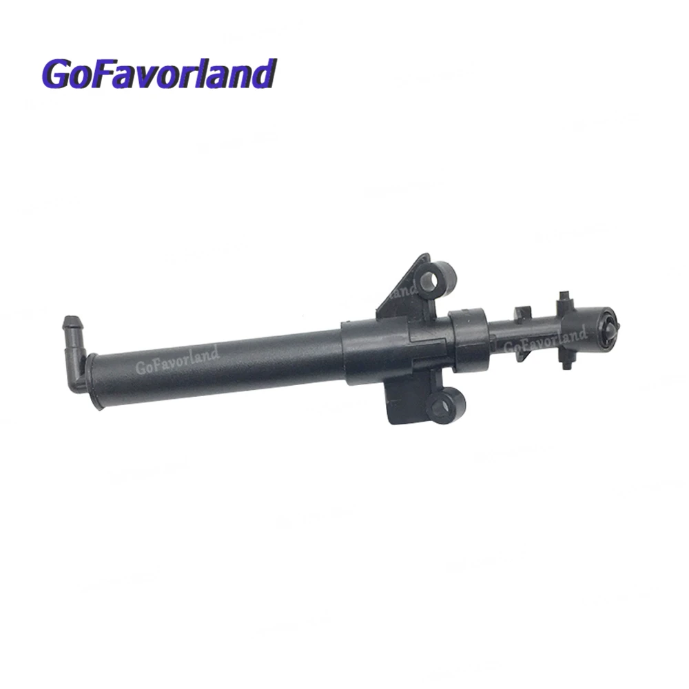 Передняя левая БОКОВАЯ насадка для водяного распылителя фары из черного