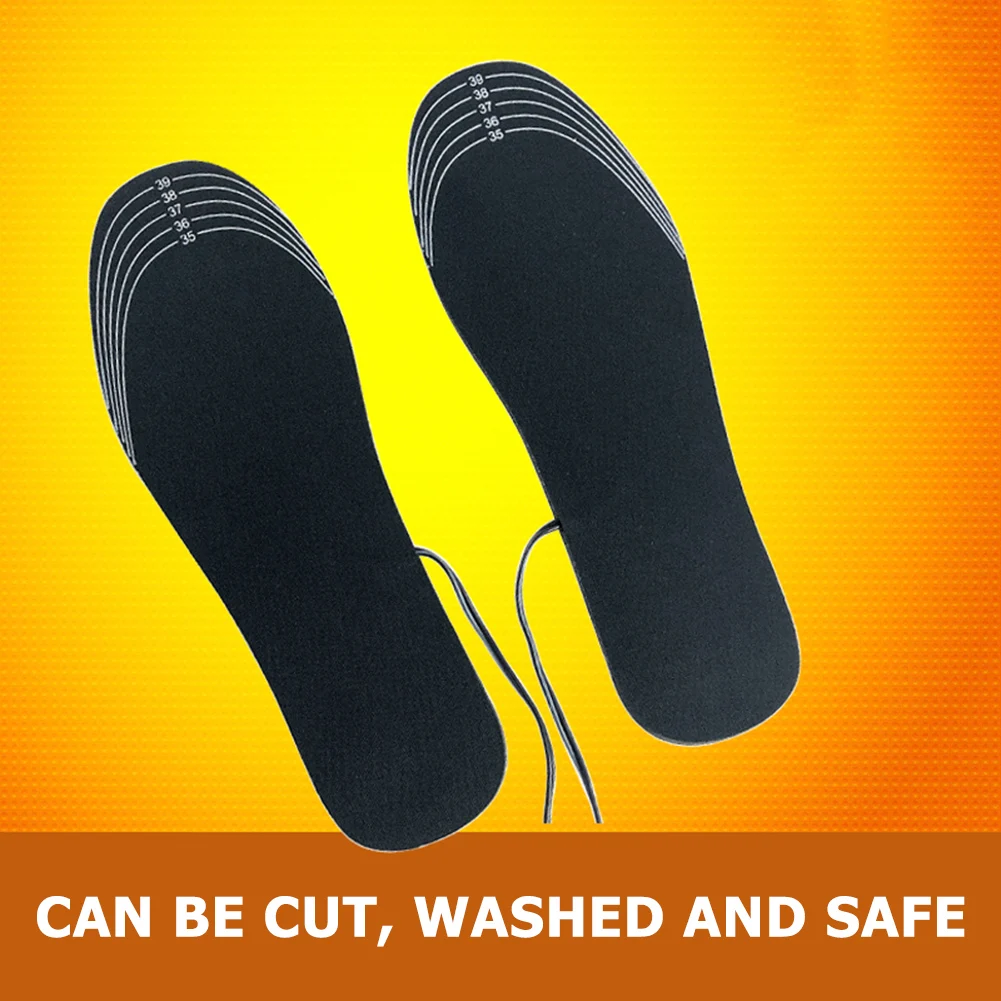 

Shoe Insoles Foot Warm Pad Feet Warmer USB Heated Winter Outdoor Heating Insole for Personal Foot Healthy Protection Part