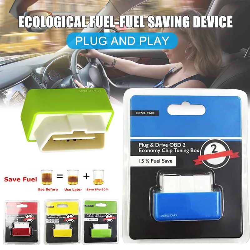 

Fuel Saving Device Tool Save 15% Fuel Chip Tuning Box for Diesels Vehicles NJ88