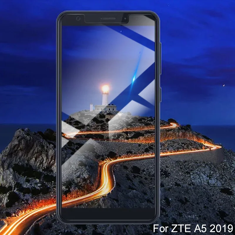 Закаленное стекло для ZTE Blade A7/A7 Vita Защитная пленка экрана A5 2019 стеклянная Легкая установка телефона|Защитные