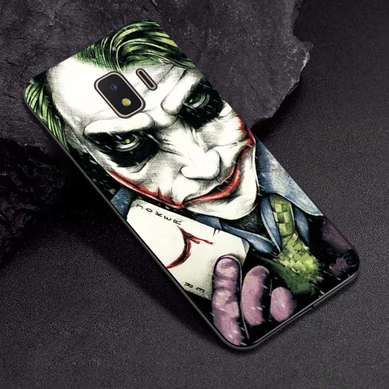 TPUBLK630 Чехол для телефона Marvel Железный человек для samsung Galaxy J2 J4 Core, черный чехол из ТПУ для samsung J4 J6 Plus чехол J5 J7 Prime - Цвет: TPUBLK630