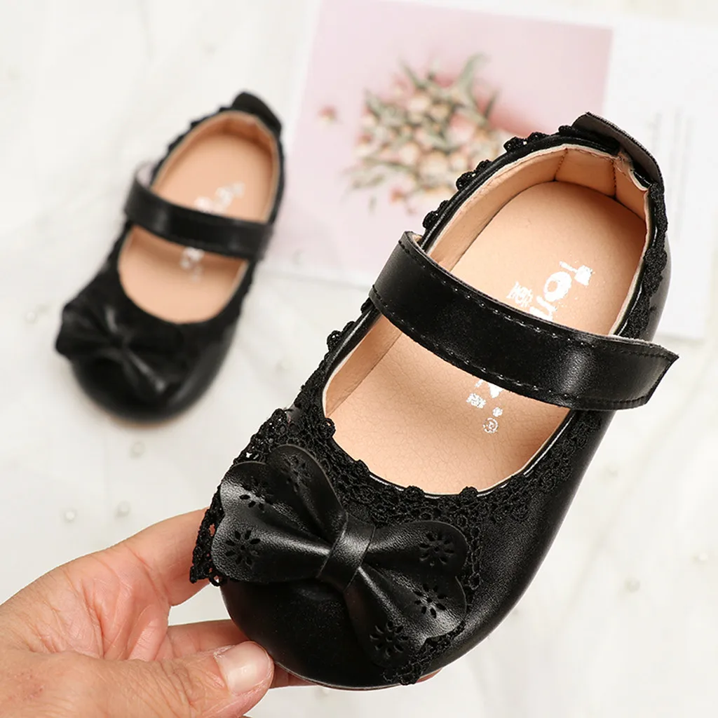 Toddler Infant Kids Baby Girls BowKnot comfortable Single Sweet Princess Shoes Sandals soft Breathable Bow | Детская одежда и