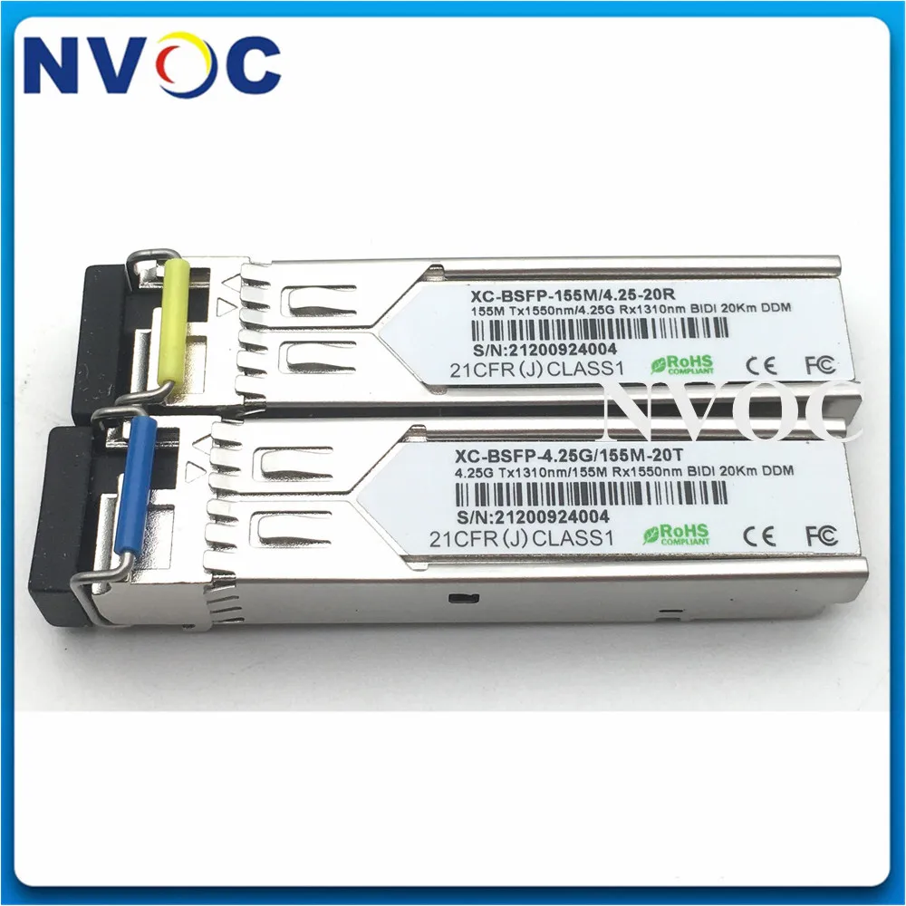 HD 3G 6G 12G-SDI мини волоконно-оптический приемопередатчик с выходом Tally и Loop out 3840*2160 @ 60