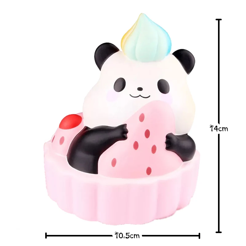 

Slow Rising Squishyy Toys Cartoon Kawaii Animal Soft Panda Strawberry Tart Squeeze Relieve Stress Birthday Gift For Girl