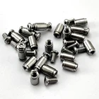 10 шт. винт для ручки ножа Складной нож опорный вал нож DIY винт стопорный вал