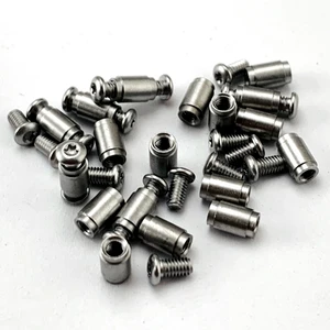 10 шт. винт для ручки ножа Складной нож опорный вал нож DIY винт стопорный вал