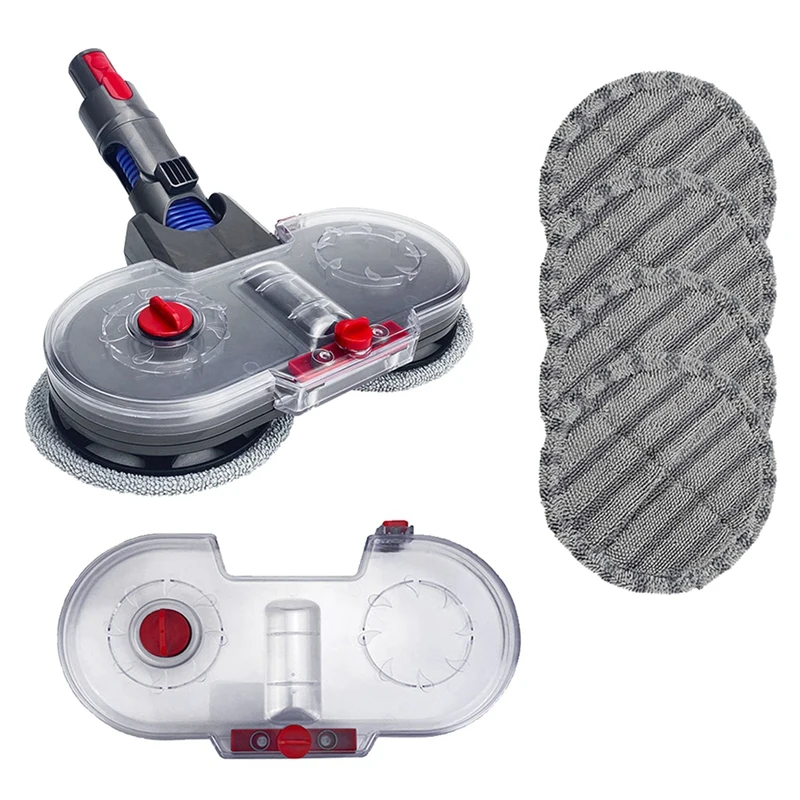 

Электрическая щетка для мытья и Чистящая салфетка для Dyson V7 V8 V10 V11, сменные детали с резервуаром для воды