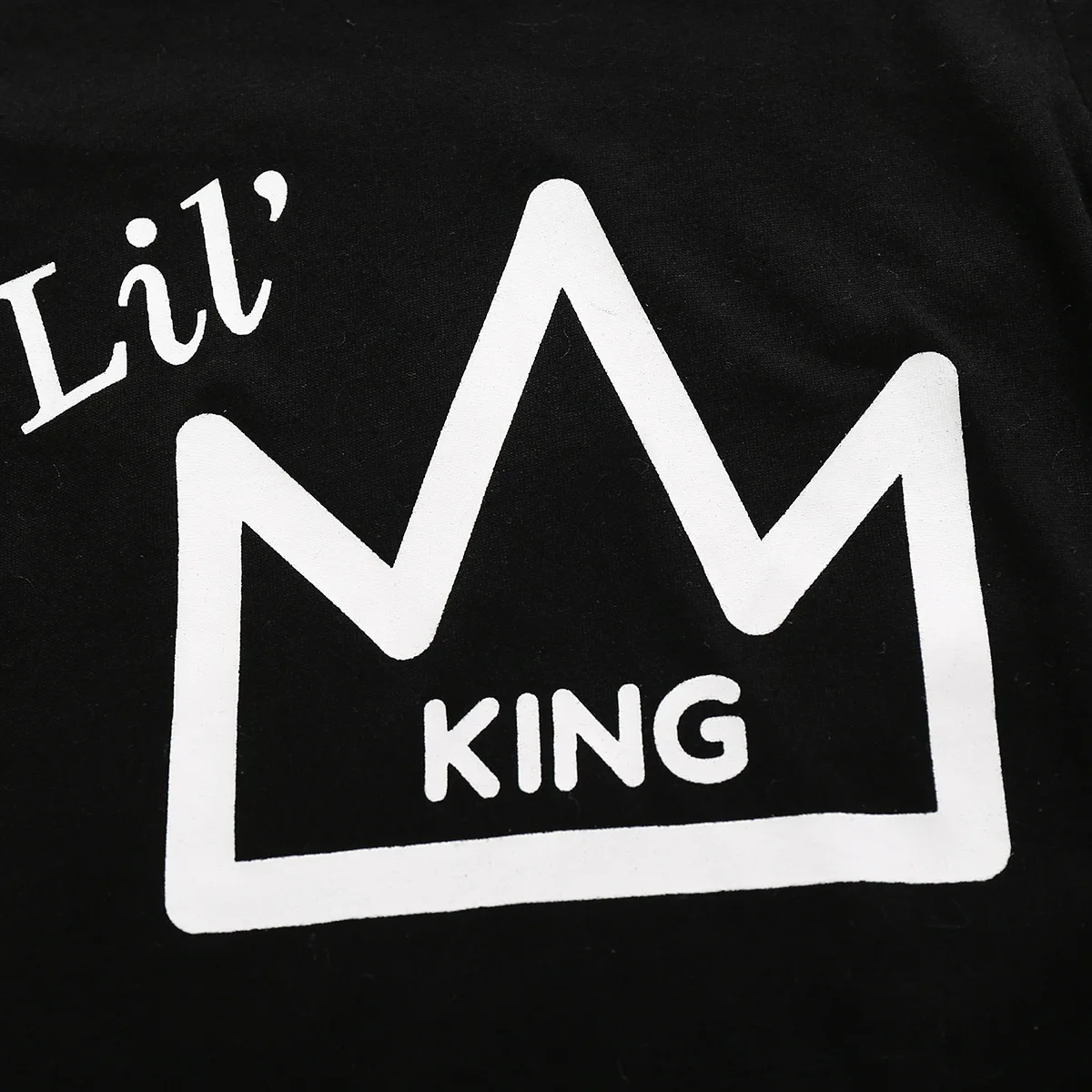 2019 комплект детской одежды футболка с короткими рукавами и буквенным принтом для