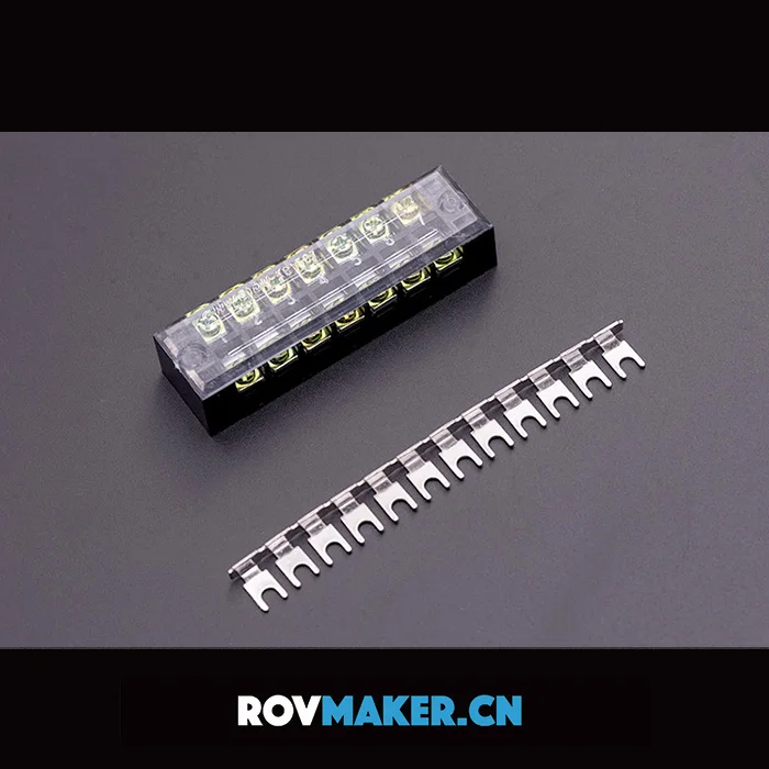 

Стационарный терминал 15 А, 7-битная Клеммная плата, герметичный блок кабины с пластиной короткого замыкания