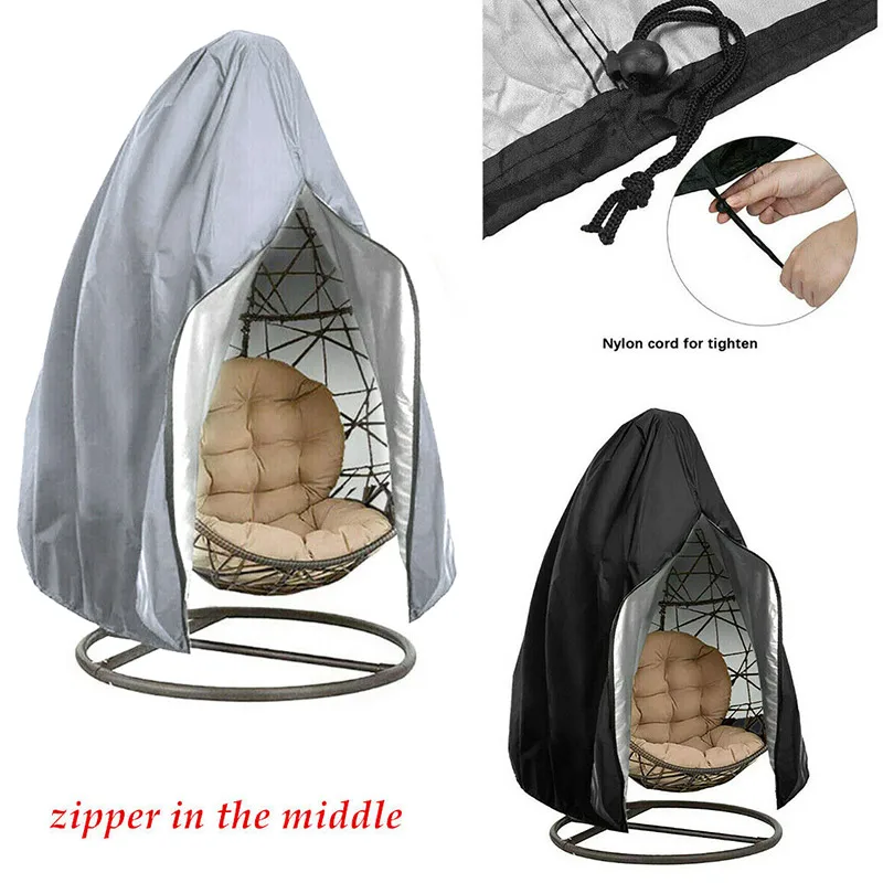 Anti-UV Waterproof Rattan Swing Patio Garden Weave Hanging Egg Chair Seat Cover Home Organizer | Дом и сад