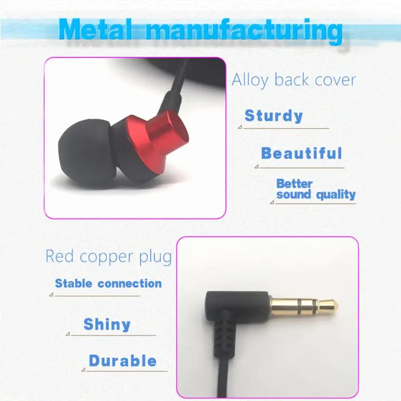 Черные 22 см Игровые наушники-вкладыши для путешествий легкие проводные наушники