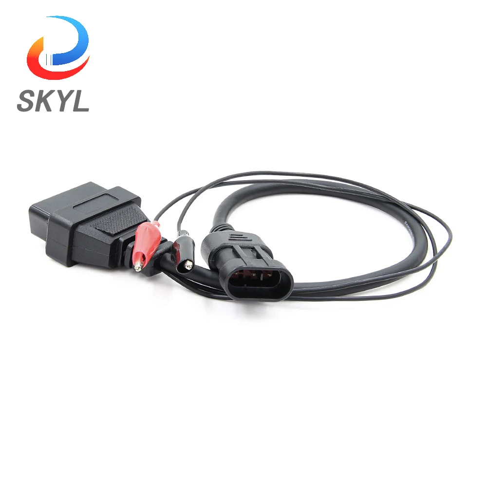 

SKYL Cable For Fiat 3 Pin OBD to OBD2 16Pin Connector Adapter For Fiat 3 Pin OBD 2 Car Diagnostic Auto Tool ODB Extension Cable