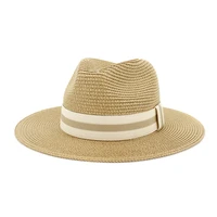 men women sun hat panama straw jazz caps for fedoras cap men women jazz cap male female vintage headwear 029