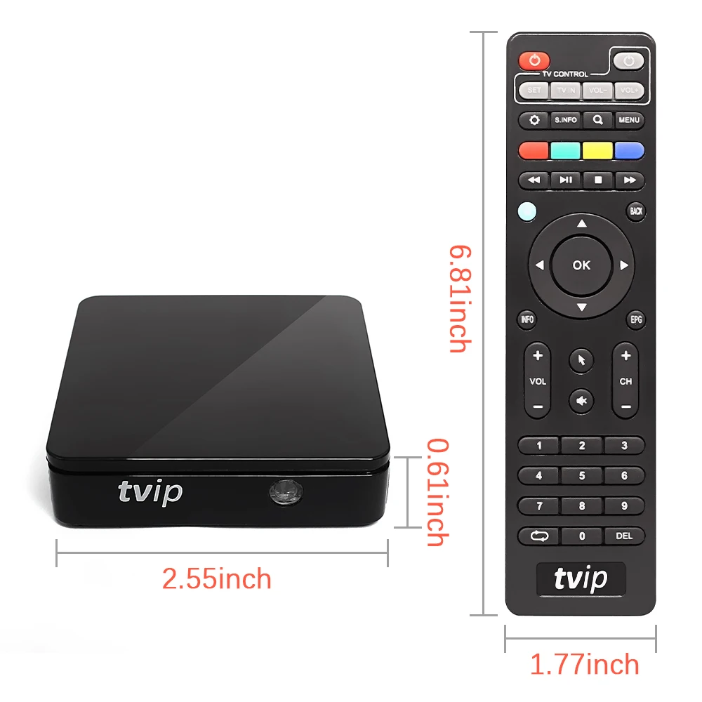 ТВ Приставка Smart TV Box IP 415 Linux Amlogic Quad Core 2 4G 5G Двухдиапазонная Поддержка Wi Fi Stalker M3U