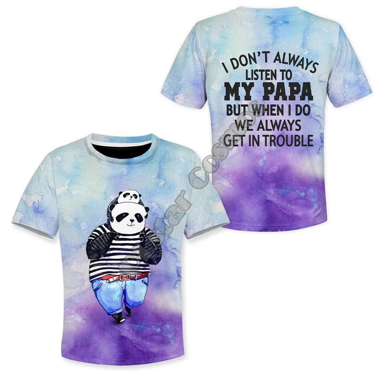 

Listen To Papa 3D Printed Hoodies Kids Pullover Sweatshirt Tracksuit Jacket T Shirts Boy Girl Cosplay 01