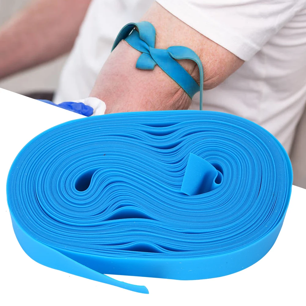 

Disposable Tourniquet Elastic Emergency Aid Hemostatic Necessities for Nurses Medical Hemostatic Necessities Disposable Use Blue