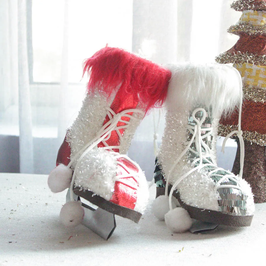 9-дюймовые рождественские украшения сани Рождественские Подвески для новогодней