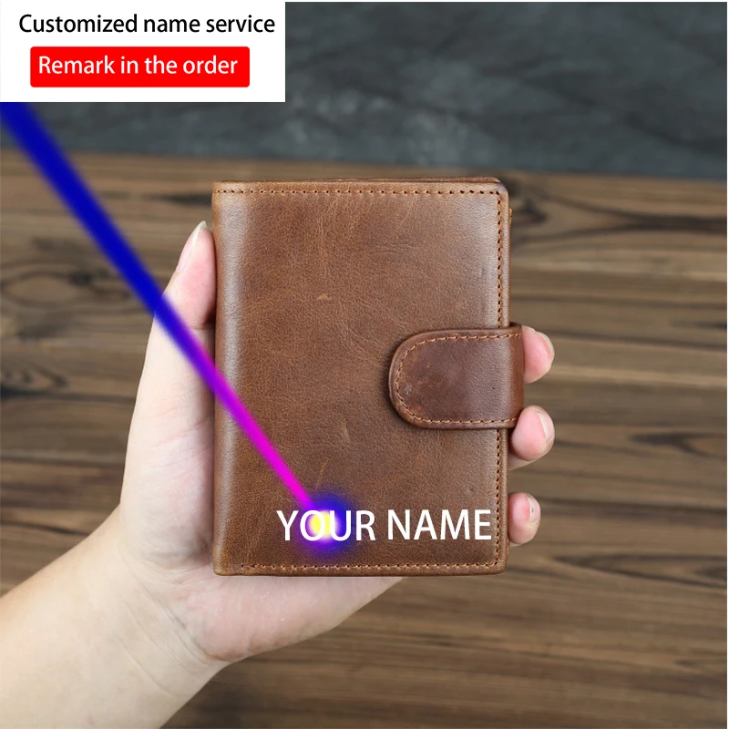 2020 hot sale quality leather men brand fashion business card case holder snap vertical wallet designer purse for men 515 b free global shipping